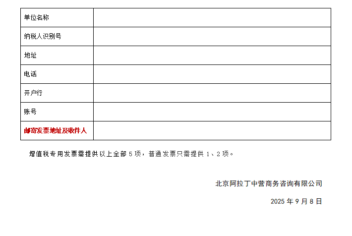 参会报名